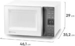 Micro-ondas Electrolux 23L Branco Efficient com Descongelamento Assistido 127v ME23B - Imagem 7