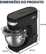Batedeira Planetária Oster Bowl Inox III, OBAT641, 220V - Imagem 2