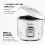 MONDIAL Panela Elétrica Bianca Rice 10, Branco, 700W, 220V - PE-10 - Imagem 3