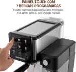 MONDIAL, Cafeteira Espresso Automática Dolce Latte 20 bar, Preto/Inox 1250W, 110V - CCL-01 - Imagem 5
