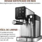 MONDIAL, Cafeteira Espresso Automática Dolce Latte 20 bar, Preto/Inox 1250W, 110V - CCL-01 - Imagem 7