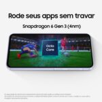 Celular Samsung Galaxy A36 5G 128GB, 6GB RAM, Câmera 50MP, IP67, Super AMOLED 6.7", Recursos AI, Violeta - Imagem 5