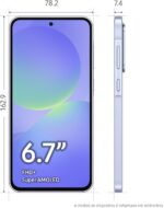 Celular Samsung Galaxy A36 5G 128GB, 6GB RAM, Câmera 50MP, IP67, Super AMOLED 6.7", Recursos AI, Violeta - Imagem 8