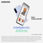 Celular Samsung Galaxy A36 5G 128GB, 6GB RAM, Câmera 50MP, IP67, Super AMOLED 6.7", Recursos AI, Violeta - Imagem 9
