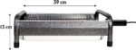 Churrasqueira Elétrica de Mesa 110 V Gourmet Grill Portátil 1600W com Grelha e Bandeja Coletora Preta – Ideal para Churrasco Interno, Prática, Compacta e Fácil de Usar - Imagem 6