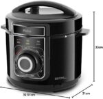 PANELA DE PRESSAO MULTIFUNCIONAL INOX PPP02PI 127V, PHILCO, Preto - Imagem 8