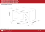 FISCHER FORNO ELÉTRICO EMBUTIR FIT LINE 48L BLACK 127V 34493-95481 - Imagem 10