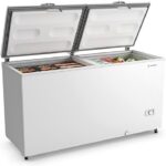 Freezer Horizontal Inverter Dupla Ação Chest Freezer Metalfrio DA550IFT01 546 Litros Branco Bivolt - Imagem 3