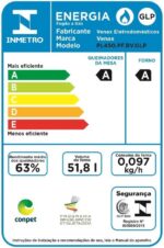 Fogão Venax Picasso Line 4 Bocas Mesa De Vidro Preto Bivolt - Imagem 3