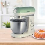 Ariete 1588, Batedeira Planetária Vintage Verde, Tigela Aço Inox 5.5L, 7 Velocidades - 127V - Imagem 5