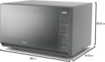 Micro-ondas 35L Prata Porta Espelhada MasterCook Midea 220V - Imagem 3
