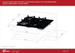 FISCHER COOKTOP À GÁS 4 BOCAS TRIPLA CHAMA FTI LINE TREMPE IRON MESA VIDRO PRETO BIVOLT 36330-102673 - Imagem 4