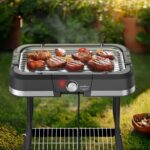 Churrasqueira Elétrica Britânia BCQ90 Com Suporte 1500W 220V - Imagem 6