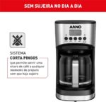 Cafeteira Elétrica Arno New Element Inox 1,8L CFNE, Painel Digital, Sistema Flavormix, Serve até 44 Xícaras, Função Programável, 110V - Imagem 8