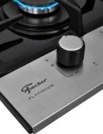 FISCHER COOKTOP À GÁS 2 BOCAS PLATINIUM MESA VIDRO PRETO 33795-92120 - Imagem 7