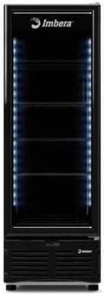 Freezer Vertical Imbera 576 Litros Tripla Ação Porta de Vidro Preto EVZ21-220V - Imagem 2