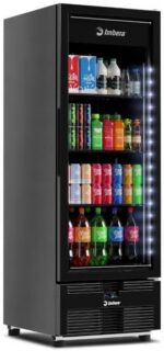 Freezer Vertical Imbera 576 Litros Tripla Ação Porta de Vidro Preto EVZ21-220V - Imagem 7