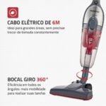 MONDIAL Aspirador de Pó Turbo Cycle Hepa, Cinza/Inox, 1550W, 220V - AP-41-GI - Imagem 4