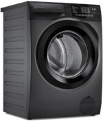 Lavadora de Roupas Electrolux Inverter 12kg Cesto Inox 8 Programas de Lavagem Água Quente Cinza Ônix LFC12 - Imagem 4