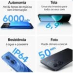 Smartphone Xiaomi Redmi 15C 8GB RAM 256GB Moonlight Blue (Azul) ROM - Imagem 4