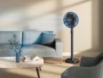 Electrolux Ventilador Coluna ou mesa 40cm 6 Pás silencioso 3 velocidades 2 anos garantia com inclinação Duoforce Air+ EFS40 127v Preto - Imagem 10