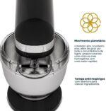 Batedeira Planetária Britânia 4L 3 Batedores, 12 Velocidades + Turbo BBP70A 220v - Imagem 15