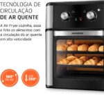 MONDIAL Fritadeira Air Fryer Forno Oven Analógica 12L, Preto, 2200W, 220V - AFON-12L-AB - Imagem 4