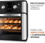 MONDIAL Fritadeira Air Fryer Forno Oven Analógica 12L, Preto, 2200W, 220V - AFON-12L-AB - Imagem 6