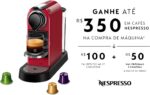 Cafeteira Espresso Nespresso CitiZ Vermelho Cereja 110V - Imagem 2