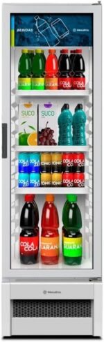 Expositor Refrigerado de Bebidas Metalfrio 326 Litros Vb28r Branco - 110v - Imagem 3