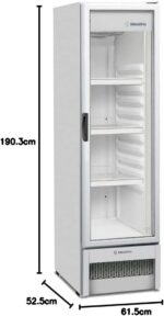 Expositor Refrigerado de Bebidas Metalfrio 326 Litros Vb28r Branco - 110v - Imagem 6