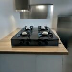 Cooktop a Gás 4 Bocas, Uso Doméstico e Cozinha, Design Resistente e Prático (preto) - Imagem 3