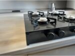 Cooktop a Gás 4 Bocas, Uso Doméstico e Cozinha, Design Resistente e Prático (preto) - Imagem 4