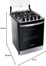 Fogão Brastemp 4 Bocas de embutir Inox com dupla chama e grades individuais - BYO4EBR Bivolt - Imagem 10