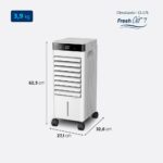 Climatizador Fresh Air, Mondial, Branco, 90W, 127V - CL-07L - Imagem 9