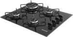 SUGGAR COOKTOP A GÁS 4 QUEIMADORES TREMPE ESMALTADO TRIPLA CHAMA FG4304AVP - Imagem 3