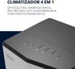 Climatizador de Ar 5,3L Oster Portátil 4 em 1-220V - Imagem 5
