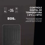 Cervejeira EOS Bierhaus 76 Litros Frost Free com Compressor Black Glass ECE90 110V - Imagem 5