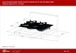 FISCHER COOKTOP À GÁS 4 BOCAS FIT LINE MESA VIDRO PRETO BIVOLT - 26342-57175 - Imagem 3