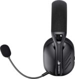 Havit Fone de Ouvido Headset Gamer Fuxi-H3 Black Com Fio e Sem Fio, Wireless 2,4GHz, Bluetooth, Cabo USB-C - Imagem 3