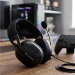 Havit Fone de Ouvido Headset Gamer Fuxi-H3 Black Com Fio e Sem Fio, Wireless 2,4GHz, Bluetooth, Cabo USB-C - Imagem 4