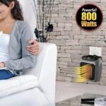Aquecedor Cerâmico Digital Portátil para Ambientes Compactos de Tomada Bivolt com Termostato Ajustável e Monitoramento em Visor LED - Imagem 8