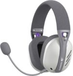 Havit Fone de Ouvido Headset Gamer Fuxi-H3 Gray, Com Fio e Sem Fio, Wireless 2,4GHz, Bluetooth, Cabo USB-C, Cabo 3,5mm. Surround, Baixa Latência, Quad-Mode - Imagem 5