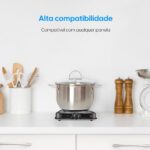 Fogão Elétrico Portátil Cooktop Elgin Single Cook 1 Boca - 220V - Imagem 3