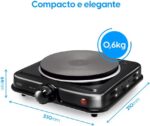 Fogão Elétrico Portátil Cooktop Elgin Single Cook 1 Boca - 220V - Imagem 6
