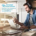 I2GO, Headphone Bass 300, Bluetooth, Microfone Integrado, Controle Multimídia, Até 10h de bateria, Tecnologia Dual Connect, Entrada cabo auxiliar P2 (incluso), Dobrável, Preto - Imagem 7