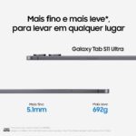 Tab Samsung Galaxy S11 Ultra Cinza, 512GB, 12GB 14.6" Camera 12MP, WiFi - Imagem 5