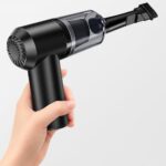 Mini Aspirador Portátil – Alta Sucção, Sem Fio, USB, Leve, Compacto e Recarregável para Limpeza Rápida de Casa, Carro, Escritório e Eletrônicos - Imagem 3