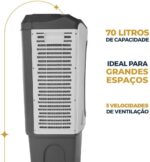 Climatizador de Ar 4 em 1 Britânia BCL70 70 Litros Branco 127V - Imagem 3