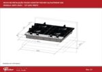 FISCHER COOKTOP À GÁS 4 BOCAS PLATINIUM MESA PRIME BIVOLT - 20874-51521 - Imagem 3